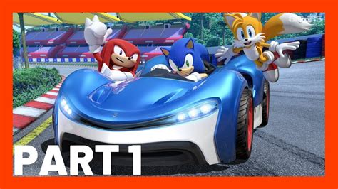 Team Sonic Racing Gameplay Walkthrough Part 1 - YouTube