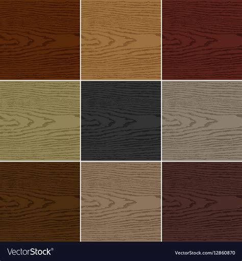 Nine color wood texture background Royalty Free Vector Image