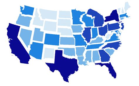 Cartogram Maps: Data Visualization with Exaggeration - GIS Geography