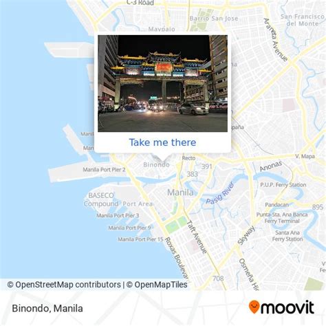 How to get to Binondo in Manila by bus or train?