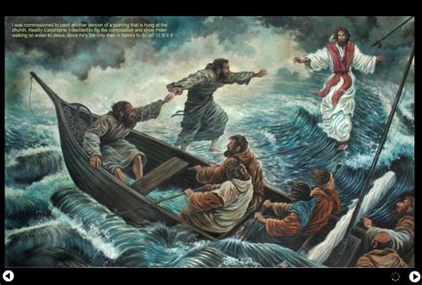 jesus walking on water - Google 검색 | Bible verse coloring page, Christian artwork, Biblical art