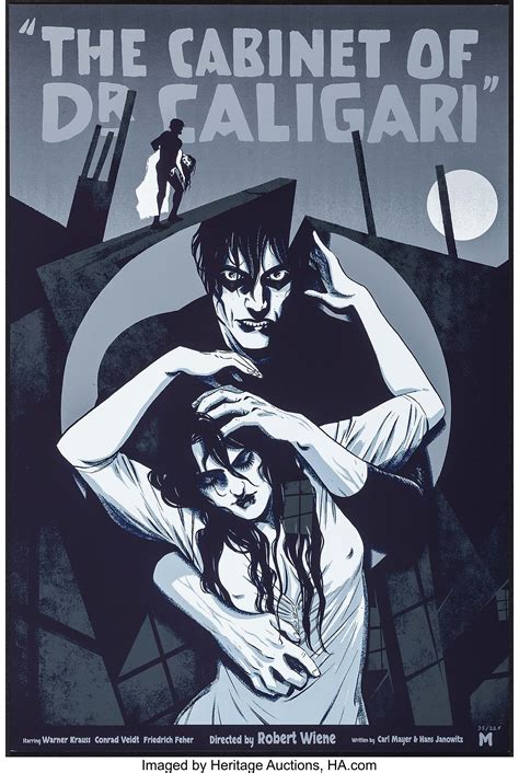 The Cabinet Of Dr Caligari By Becky Cloonan Mondo 2015 Lot