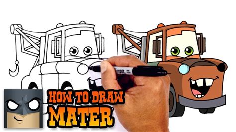 How to draw mater cars 3 – Artofit