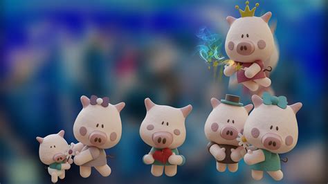 Pig 3D on Behance