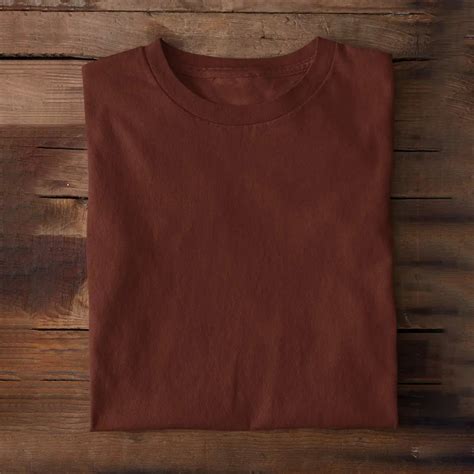 Shop Brown Plain Women's T-Shirt | LoveDky