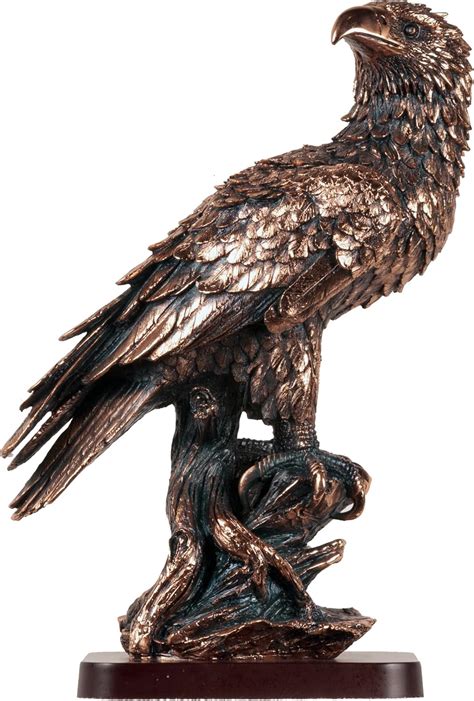 Copper Eagle Sculpture: Amazon.ca: Home & Kitchen