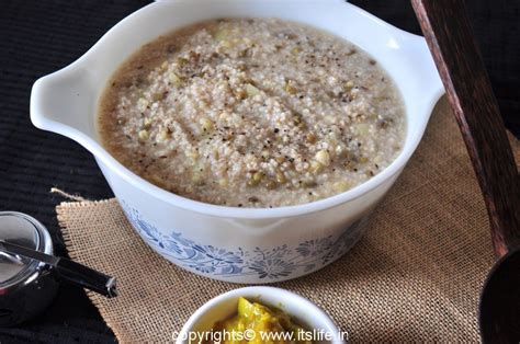 Godi Akki Ganji | Broken Wheat Gruel | Quick Recipe | Low Calorie Recipe