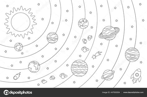 Detail Mewarnai Gambar Planet Koleksi Nomer 6