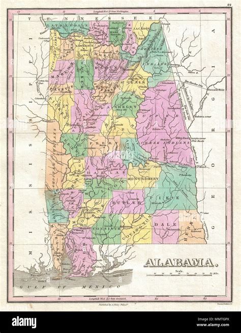 Map Of Alabama Rivers And Creeks