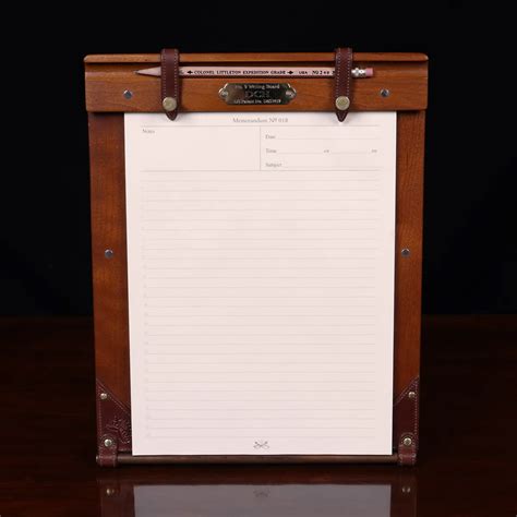 Lap Writing Board, No. 9 - American Cherry Wood, Medium | Col. Littleton