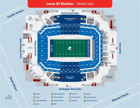 Colts Stadium Maps | Indianapolis Colts - colts.com