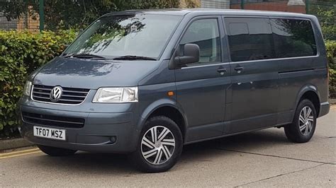 2007 VW TRANSPORTER SHUTTLE 9 SEATER GREY NOT MODIFIED OR A SHOWCAR... CHEAP BARGAIN FAMILY CAR ...