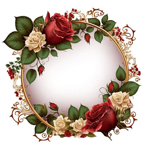 Beautifull Red Rose Flower Frame, Red Rose Flower Frame, Valetines Day ...