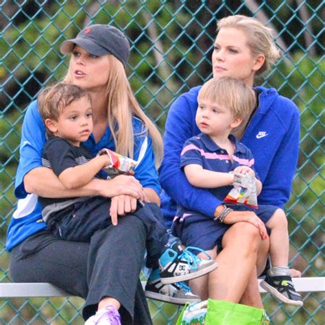 Elin Nordegren Coaches Kids' Soccer With Her Twin Sister - E! Online - UK