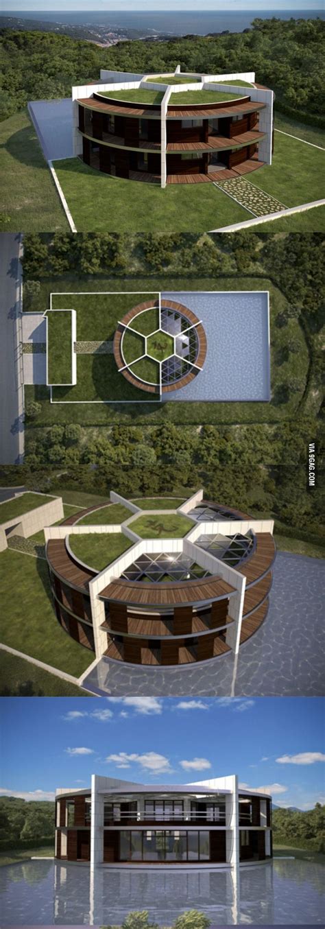 Spanish architect has designed a conceptual mansion for Lionel Messi. | Lionel messi house ...