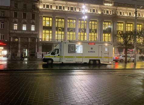 Gardai open temporary station on Dublin’s O’Connell Street in bid to ...