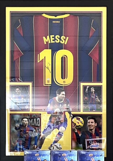 Lionel Messi Barcelona Jersey Autographed w/authentication - Gameday ...