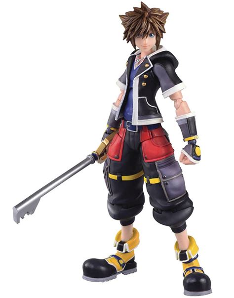 Disney Kingdom Hearts III Bring Arts Sora Exclusive 6 Action Figure 2nd Form Version Bandai ...