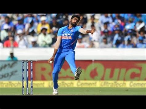 Jasprit Bumrah bowling action in slow motion - YouTube