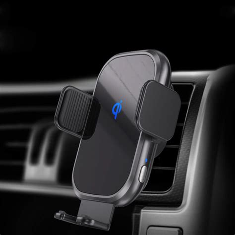 Fast Wireless Car Charger Mount Automatic Clamping Charging for iPhone ...