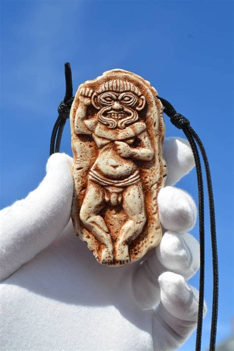 Humbaba Pendantguardian of the Cedar Foresthuwawa Sumerian - Etsy