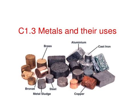 AQA Core Science C1.3 metals and their uses