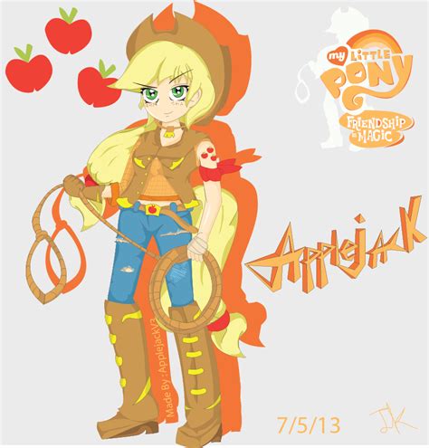 Humanized Applejack by Arteses-Canvas on DeviantArt