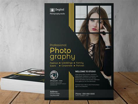 Photography Business Flyer by Mukhlasur Rahman on Dribbble