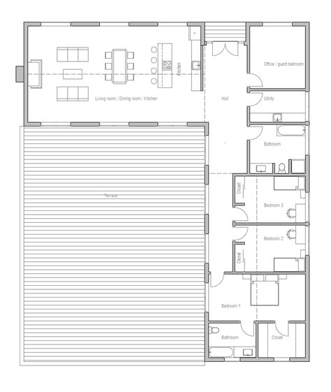 Small House, Modern Farmhouse House Plan