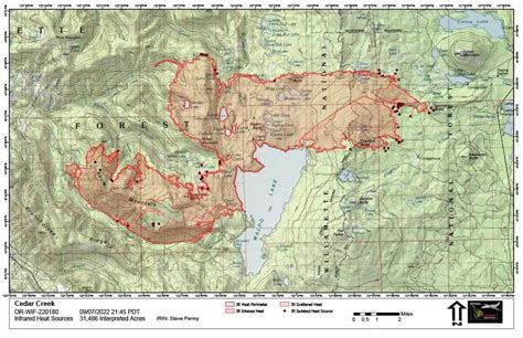 Cedar Creek Fire Update, September 8 | Central Oregon Fire Info