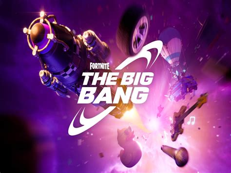 Epic Games announces the new Fortnite live event, THE BIG BANG