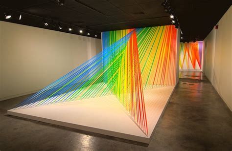 Rainbow Art Installations Dazzle Viewers With Unique Colorful Art