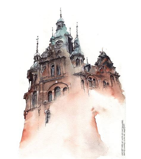 Dreamy New Architectural Watercolors by Artist Sunga Park — Colossal ...