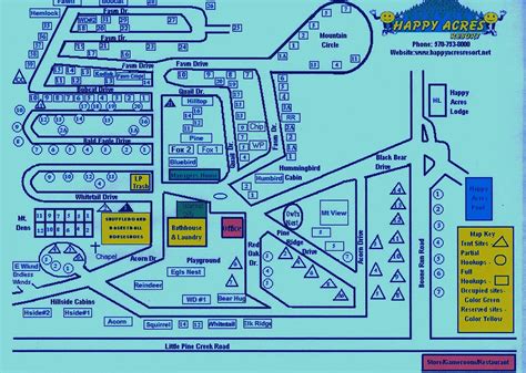 Property Map – Happy Acres Resort