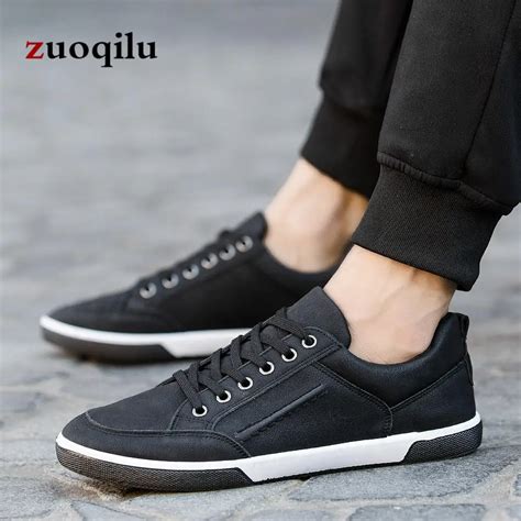 men shoes casual 2019 spring pu leather waterproof men casual shoes ...