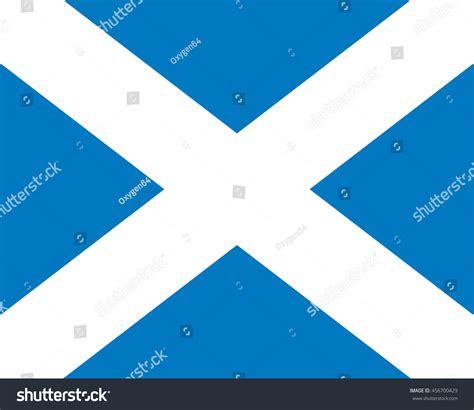 Vector Scotland Flag - 456700429 : Shutterstock