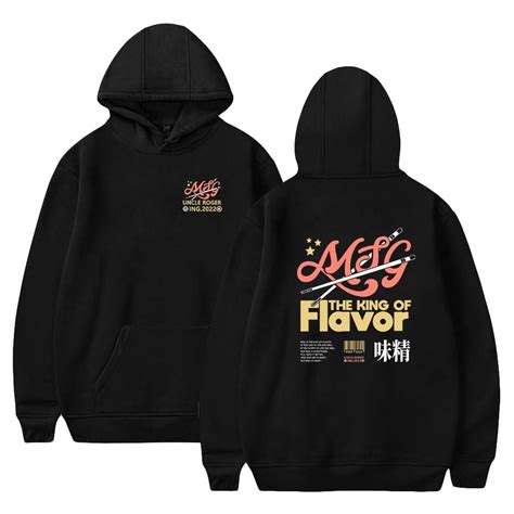 Mrnigelng MSG Uncle Roger Merch Hoodies New Logo Women/Men Winter Hooded Sweatshirt Long Sleeve ...