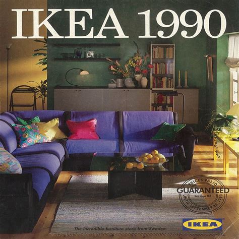 The 1990 IKEA Catalogue cover. Another decade begins. | Ikea catalog, Ikea design, 90s furniture