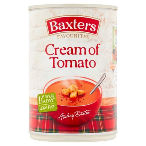 Baxters Favourite Cream Of Tomato Soup 400G - Tesco Groceries