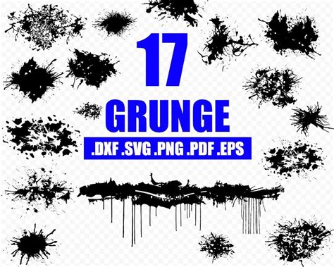 Grunge vector silhouette svg | Svg, Grunge, Grunge textures