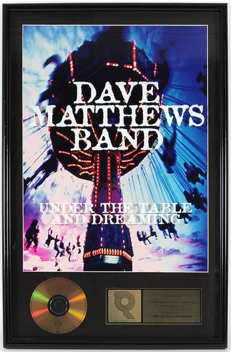 Lot Detail - Dave Matthews Band "Under the Table and Dreaming" Original ...