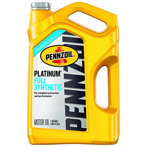 Pennzoil 0W20 Platinum Full Synthetic Motor Oil, 5 Qts - Walmart.com