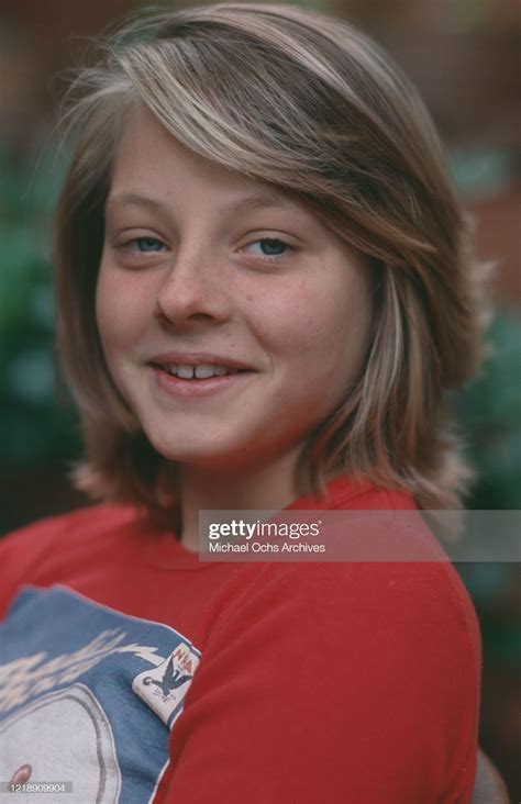 News Photo : American child actress Jodie Foster, wearing a... Joanna ...