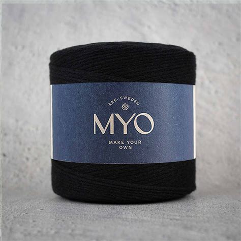 EKO Nano Tube yarn | För virkning av kläder och accessoarer – MYO Make Your Own