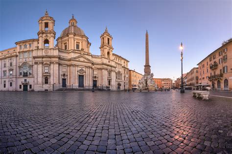 Piazza Navona in the Morning, Rome, Italy | Anshar Images