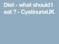 16 Cystinuria Disease ideas | kidney diet, renal diet, kidney disease diet