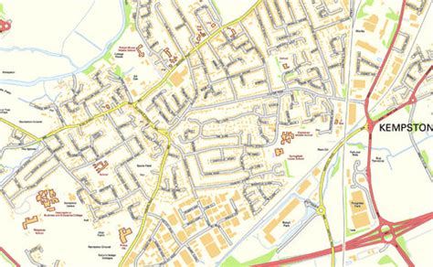 Bedford Street Map | I Love Maps