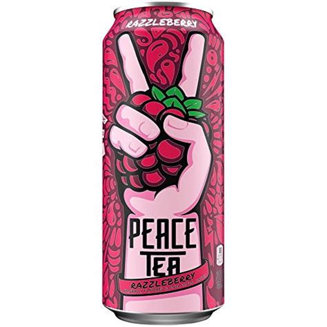 Peace Tea Razzleberry Sweet Iced Tea Drinks, 23 fl oz, 12 Pack ...