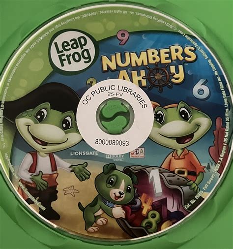 Numbers Ahoy DVD Disc by ALEXLOVER366 on DeviantArt