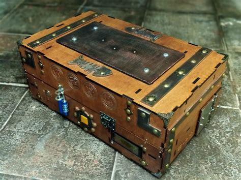 Portable escape room. Puzzle game box. Quest Box | Etsy